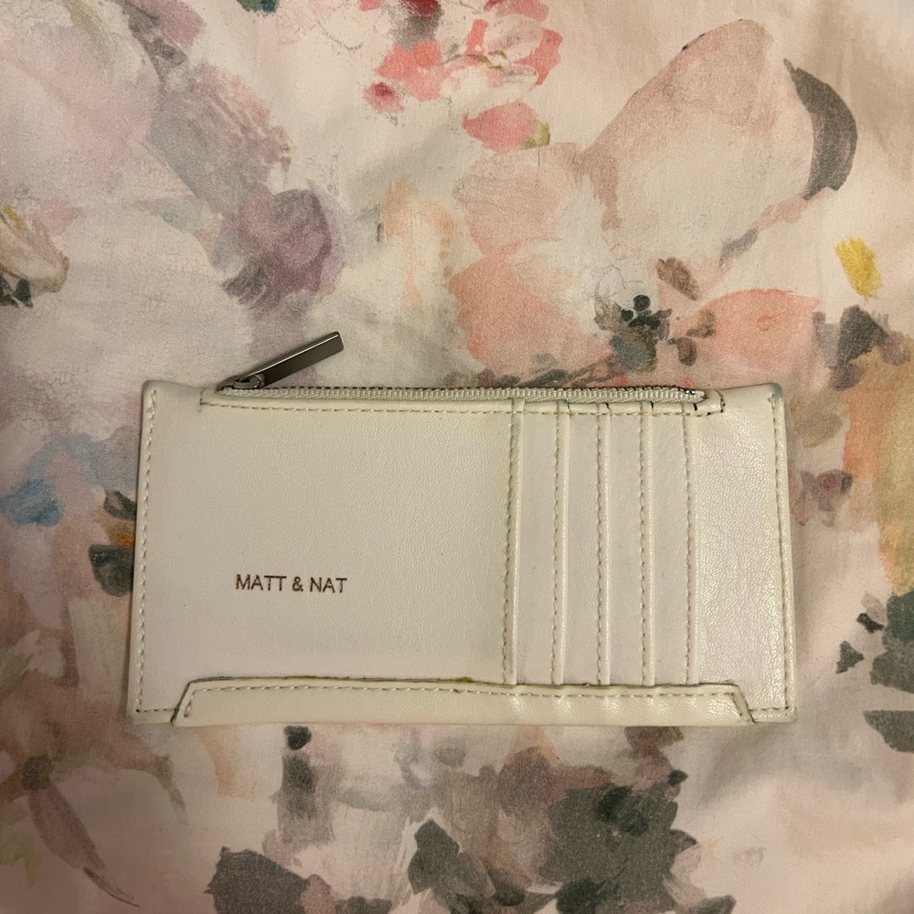 Matt & Nat White Wallet